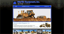 Desktop Screenshot of martinequipment.us